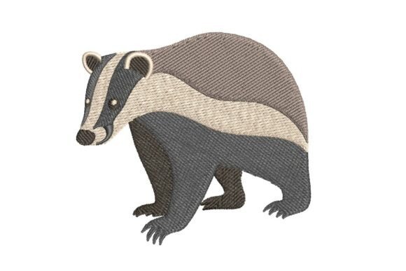 Badger Embroidery Design Review for Handmade Gifts
