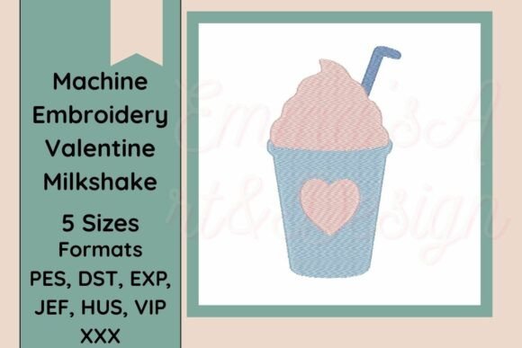 Milkshake Machine Embroidery Design Review for Etsy Sellers