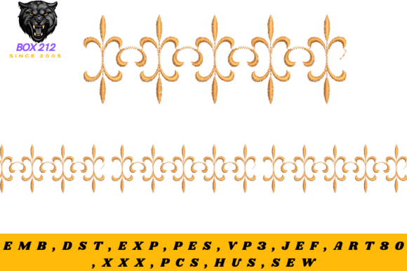 Motif Embroidery Borders: A Holiday Design Review