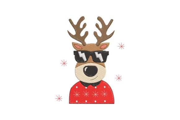 Reindeer Christmas: A Festive Embroidery Design Review