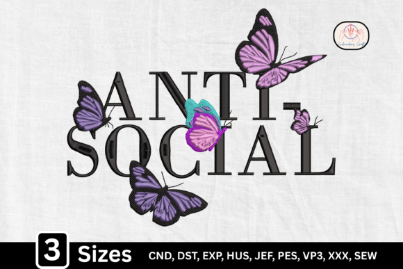 Review: Aesthetic Anti Social Butterfly Design