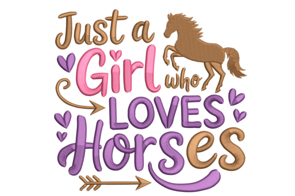 Review: Just a Girl Who Loves Horses Design