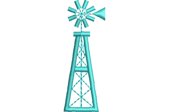 Review: Whimsical Windmill Embroidery Design for Etsy Shops