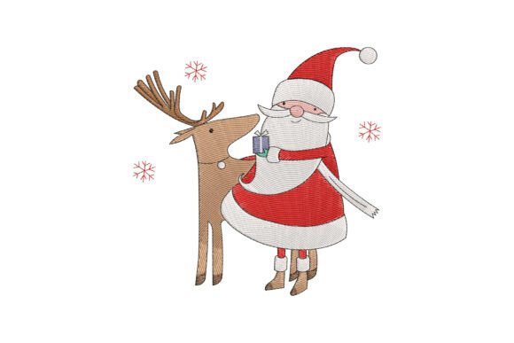 Santa Claus with Reindeer Christmas: A Designer's Review
