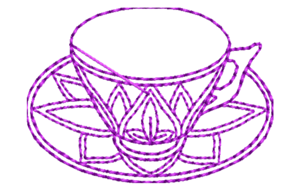 Teacup Embroidery Design Review for Etsy Sellers